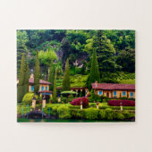 Villa Perfection | Lake Comos Gartenschmuck Puzzle (Horizontal)