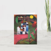 Villa R (1919) Gemälde von Paul Klee Karte (Vorderseite)