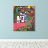 Villa R | Paul Klee | Leinwanddruck (Insitu (Holzboden))