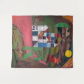 Villa R | Paul Klee | Wandteppich (Vorderseite (Horizontal))