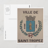 Villa Saint Tropez Postkarte (Vorne/Hinten)