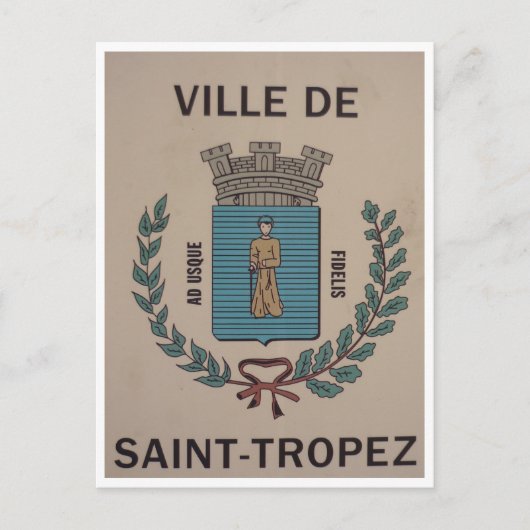 Villa Saint Tropez Postkarte (Vorderseite)