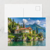 Villa Saroli Postkarte (Vorne/Hinten)