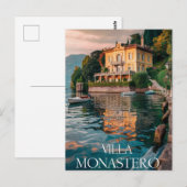 Villa Saroli Postkarte (Vorne/Hinten)