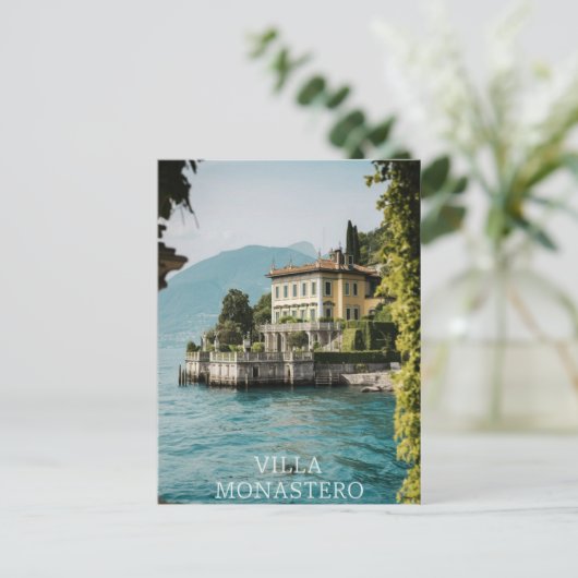 Villa Saroli Postkarte (Stehend Vorderseite)