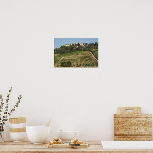 Villa St. Andrea', Chianti Classico Poster (Küche)