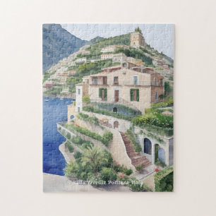 Villa Treville Positano Italien Exklusive Kunst Puzzle