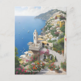 Villa Treville Positano Italien Postkarte