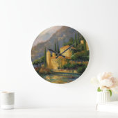 Villa Villa Villa Villa Villa Villa Villa Villa Vi Große Wanduhr (Zuhause)