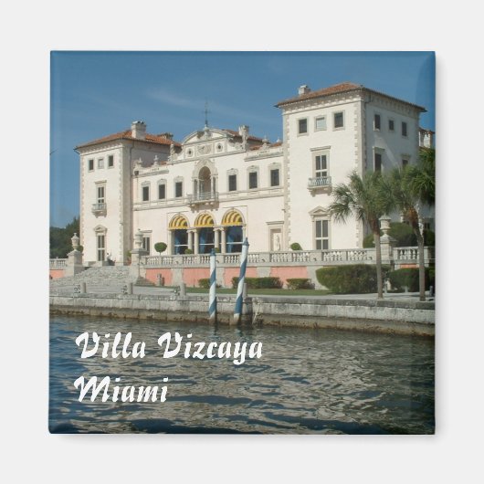 Villa Vizcaya Magnet (Vorne)