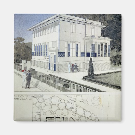 Villa Wagner, Wien Magnet (Vorne)