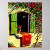 Villa Window Poster (Vorne)