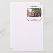 Village Blacksmith Stationery Briefpapier (Vorne/Hinten)