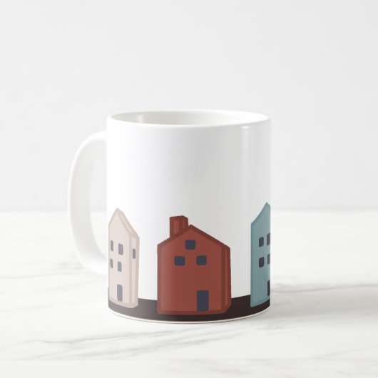 Village Coffee Tasse (Vorderseite Links)