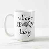 Village Crazy Lady mit Stingray Kaffeetasse (Links)