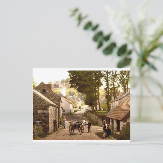 Village Glencoe_Irland Postkarte (Stehend Vorderseite)