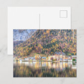 Village Hallstätter See Postkarte (Vorne/Hinten)