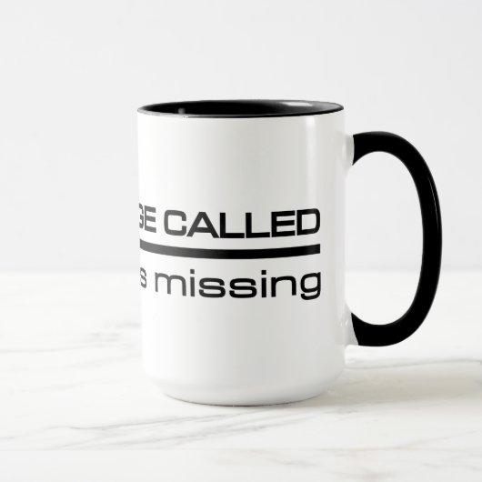Village Idiot Tasse - wählen Sie Stil & Farbe (Rechts)
