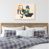 Village Inn Leinwanddruck (Insitu (Schlafzimmer))