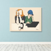 Village Inn Leinwanddruck (Insitu (Holzboden))