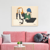 Village Inn Leinwanddruck (Insitu (Wohnzimmer))