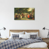 Village Merrymaking Leinwanddruck (Insitu (Schlafzimmer))