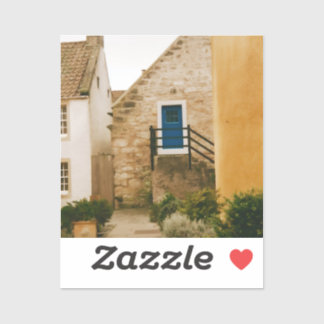 Village of Culross, Fife, Scotland  Aufkleber