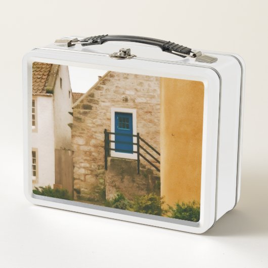 Village of Culross, Fife, Scotland  Metall Brotdose (Vorderseite)