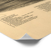 Village of Wappingers Falls Town Map Poster (Ecke)