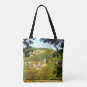 Village Plazac, ganz in der Nähe der Printbeutel Tasche (Rückseite)