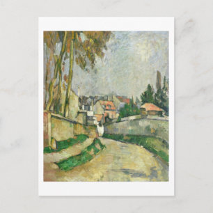 Village Road, 1879-82 (Öl auf Leinwand) Postkarte