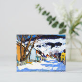 Village Street, Bair-Saint Paul Postkarte (Stehend Vorderseite)