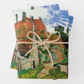 Village Street by Vincent van Gogh Geschenkpapier Set (Beispiel)