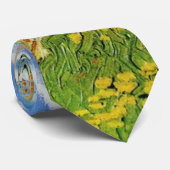 Village Street by Vincent van Gogh Krawatte (Gerollt)