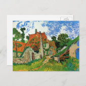 Village Street by Vincent van Gogh Postkarte (Vorne/Hinten)
