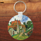 Village Street by Vincent van Gogh Schlüsselanhänger (Vorderseite)