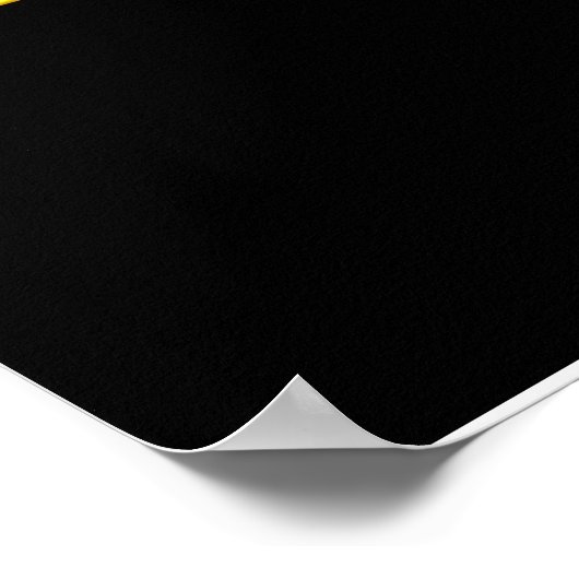 Village Street in Auvers, Vincent van Gogh Poster (Ecke)