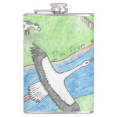 Village Vibes Flachmann (Vorderseite)