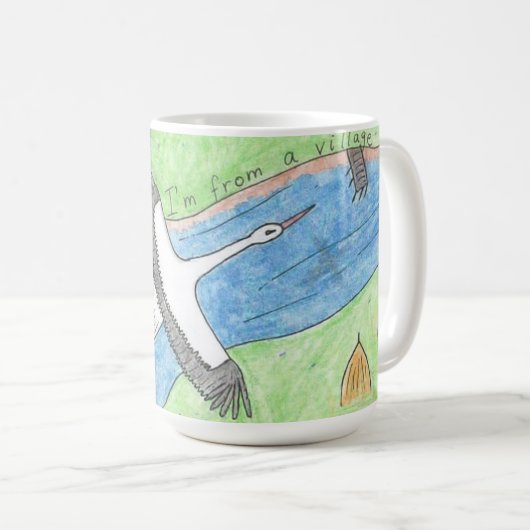 Village Vibes Kaffeetasse (VorderseiteRechts)