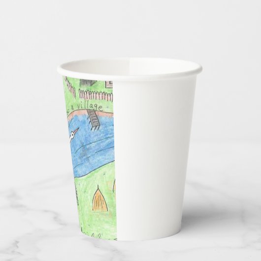 Village Vibes Pappbecher (Links)