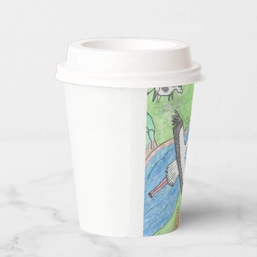 Village Vibes Pappbecher (Rechts)