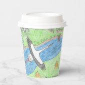 Village Vibes Pappbecher (Vorderseite)