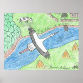 Village Vibes Poster (Vorne)