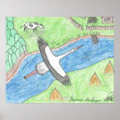 Village Vibes Poster (Vorne)