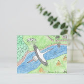 Village Vibes Postkarte (Stehend Vorderseite)