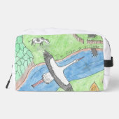 Village Vibes Waschbeutel (Rückseite)