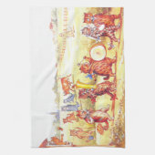 Village Wedding Cats von Louis Wain Geschirrtuch (Vertikal)