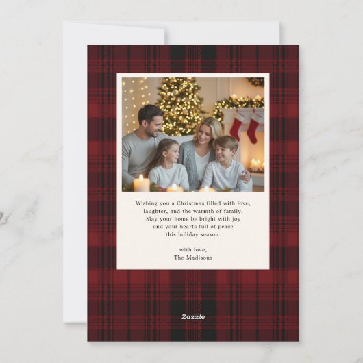 Village Weihnachten Jugendstil Vintages Foto (Rückseite)