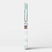 Village Winterlandschaft mit schneebedeckten Häuse Case-Mate iPhone Hülle (Rückseite / Links)