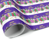 Village Wrapping Paper Geschenkpapier (Rolleneckpunkt)